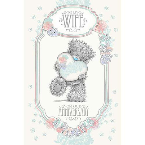 Wife Anniversary Me to You Bear Card £3.99